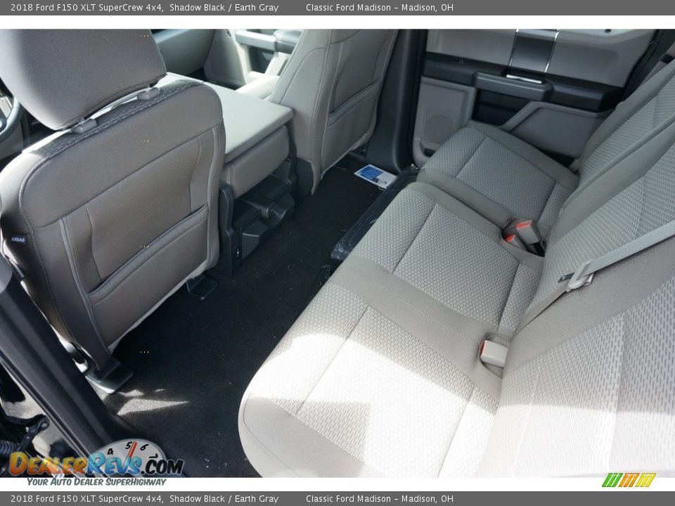2018 Ford F150 XLT SuperCrew 4x4 Shadow Black / Earth Gray Photo #5