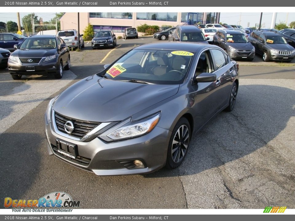 2018 Nissan Altima 2.5 SV Gun Metallic / Charcoal Photo #1