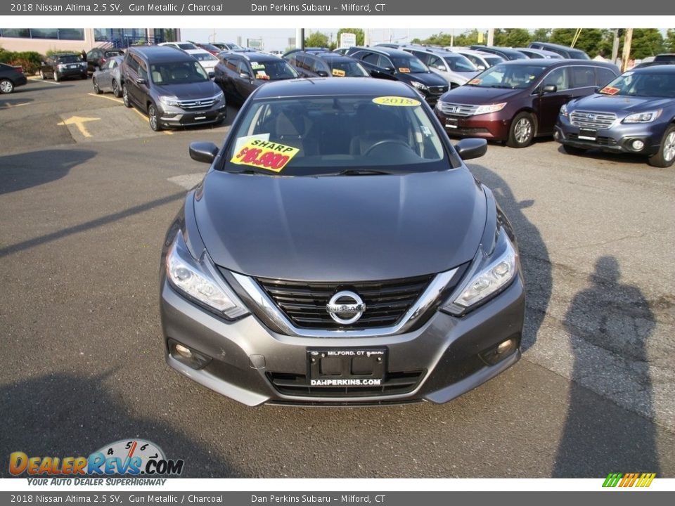 2018 Nissan Altima 2.5 SV Gun Metallic / Charcoal Photo #2