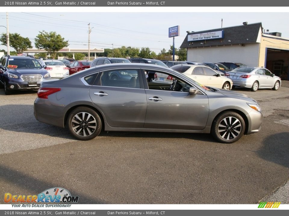 2018 Nissan Altima 2.5 SV Gun Metallic / Charcoal Photo #4