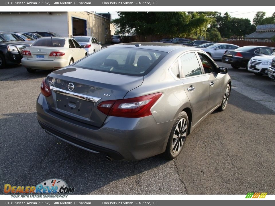2018 Nissan Altima 2.5 SV Gun Metallic / Charcoal Photo #5