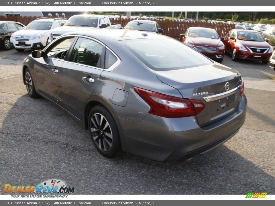 2018 Nissan Altima 2.5 SV Gun Metallic / Charcoal Photo #7