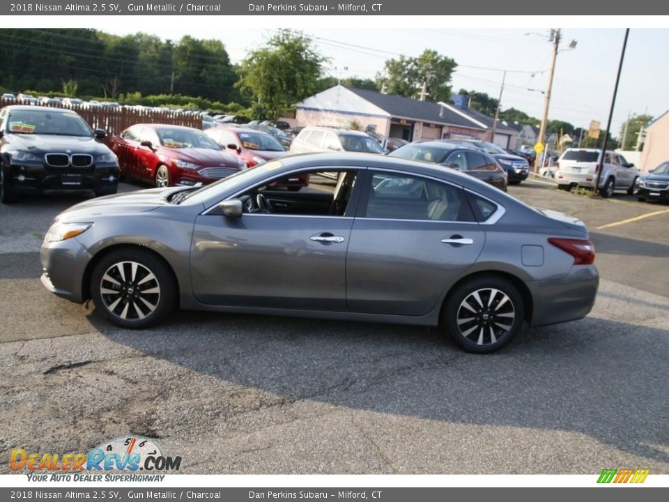 2018 Nissan Altima 2.5 SV Gun Metallic / Charcoal Photo #8