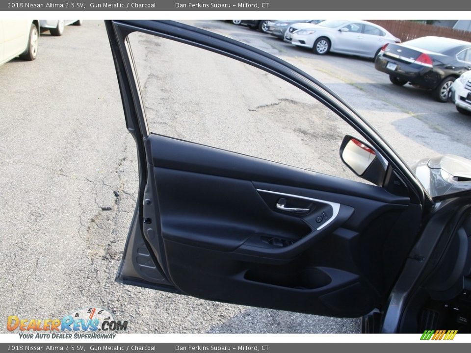 2018 Nissan Altima 2.5 SV Gun Metallic / Charcoal Photo #9