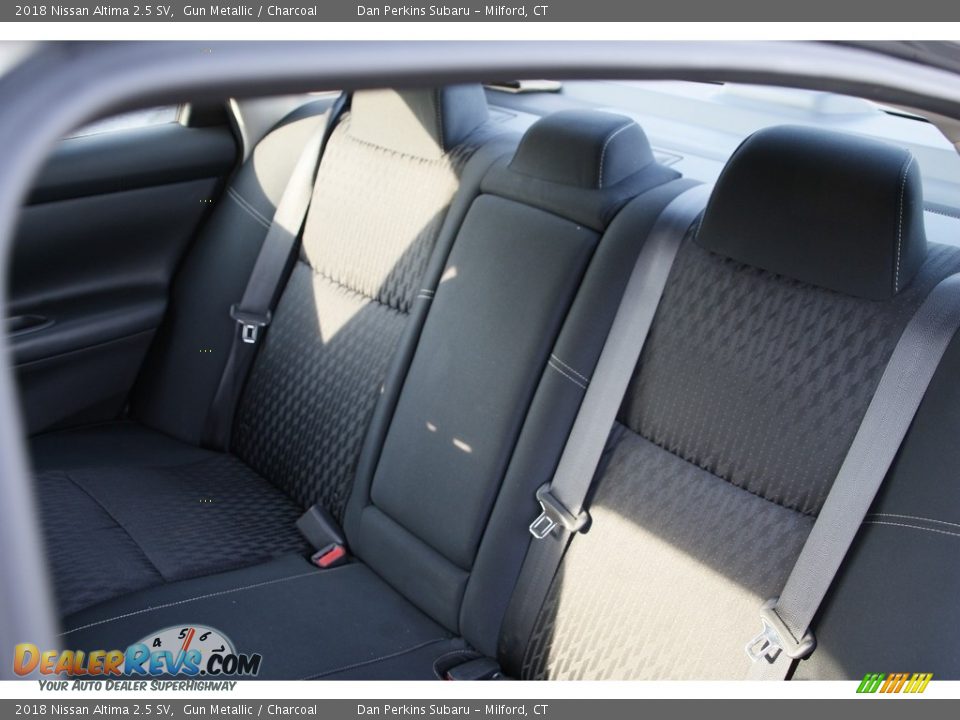 2018 Nissan Altima 2.5 SV Gun Metallic / Charcoal Photo #12