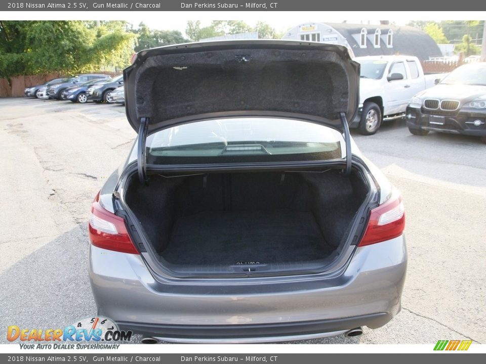 2018 Nissan Altima 2.5 SV Gun Metallic / Charcoal Photo #13