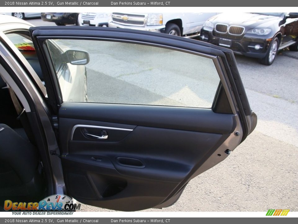 2018 Nissan Altima 2.5 SV Gun Metallic / Charcoal Photo #14