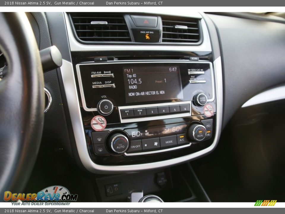 2018 Nissan Altima 2.5 SV Gun Metallic / Charcoal Photo #18