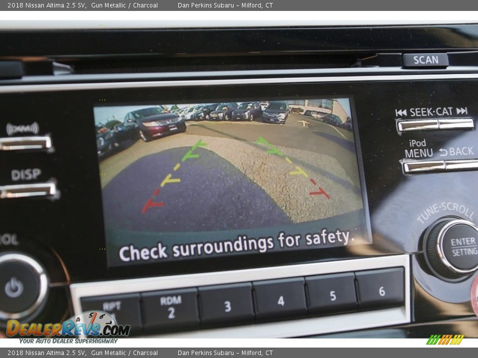 2018 Nissan Altima 2.5 SV Gun Metallic / Charcoal Photo #19