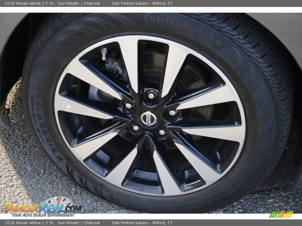 2018 Nissan Altima 2.5 SV Gun Metallic / Charcoal Photo #21