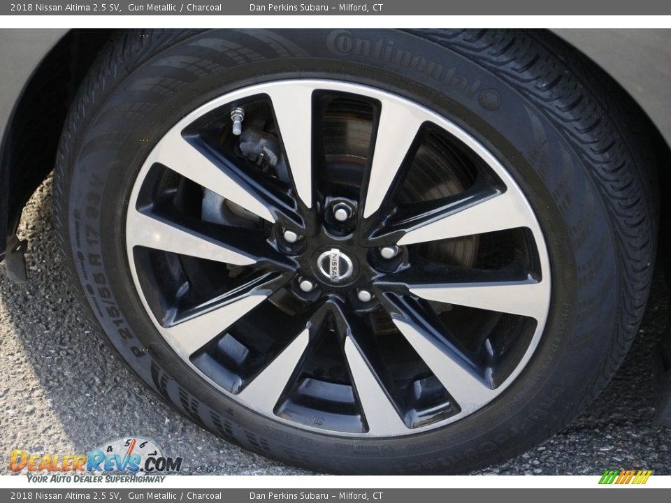 2018 Nissan Altima 2.5 SV Gun Metallic / Charcoal Photo #22