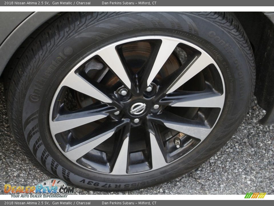 2018 Nissan Altima 2.5 SV Gun Metallic / Charcoal Photo #23