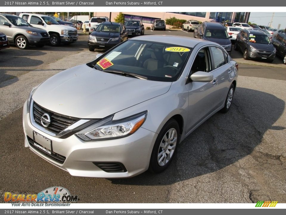 2017 Nissan Altima 2.5 S Brilliant Silver / Charcoal Photo #1