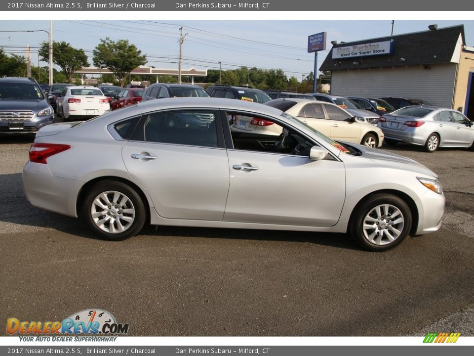 2017 Nissan Altima 2.5 S Brilliant Silver / Charcoal Photo #4