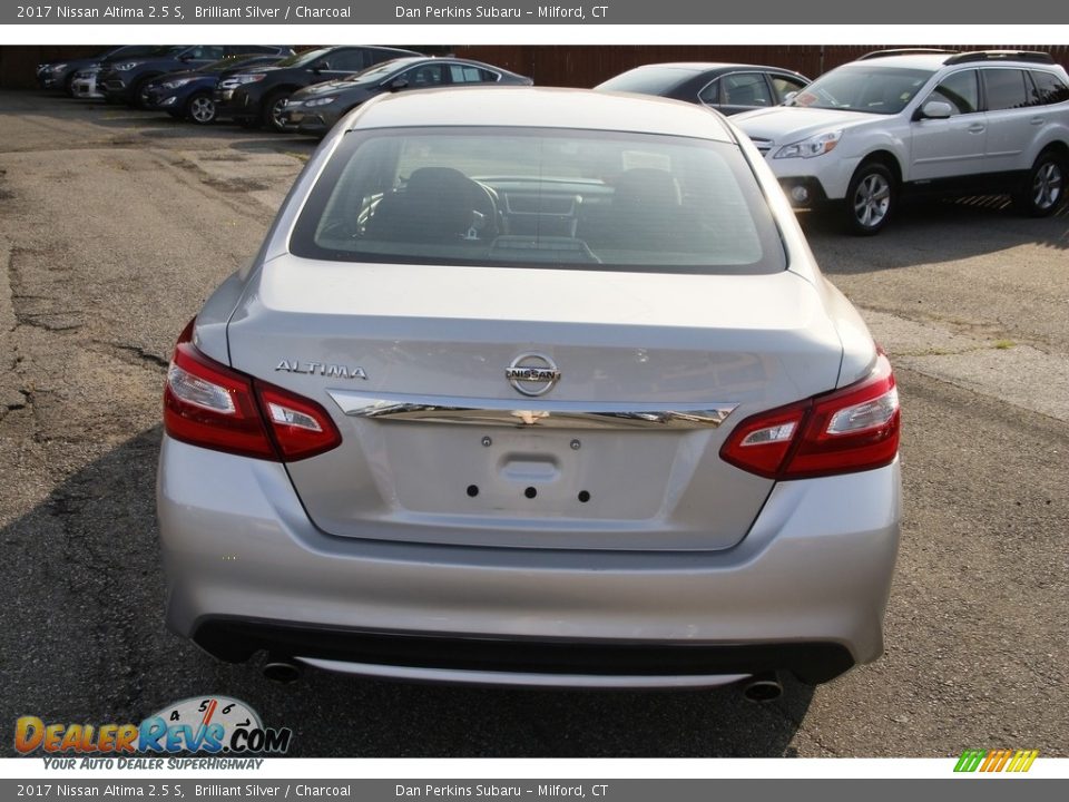 2017 Nissan Altima 2.5 S Brilliant Silver / Charcoal Photo #6