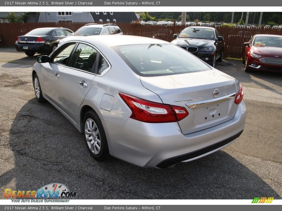 2017 Nissan Altima 2.5 S Brilliant Silver / Charcoal Photo #7