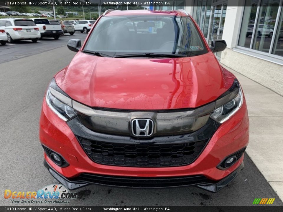 2019 Honda HR-V Sport AWD Milano Red / Black Photo #3