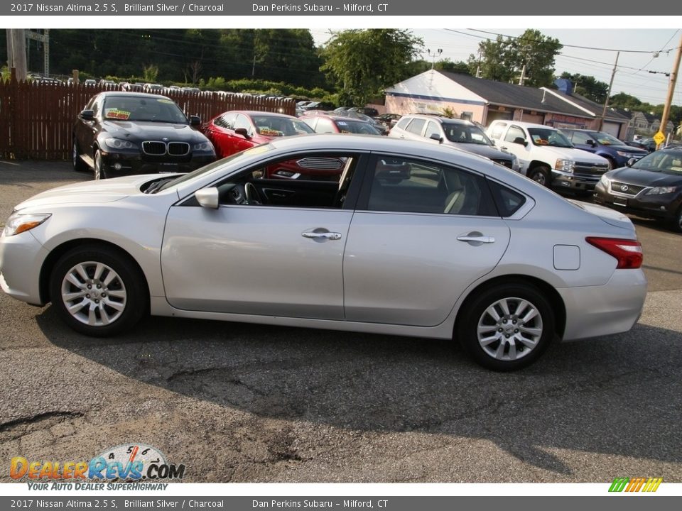 2017 Nissan Altima 2.5 S Brilliant Silver / Charcoal Photo #8