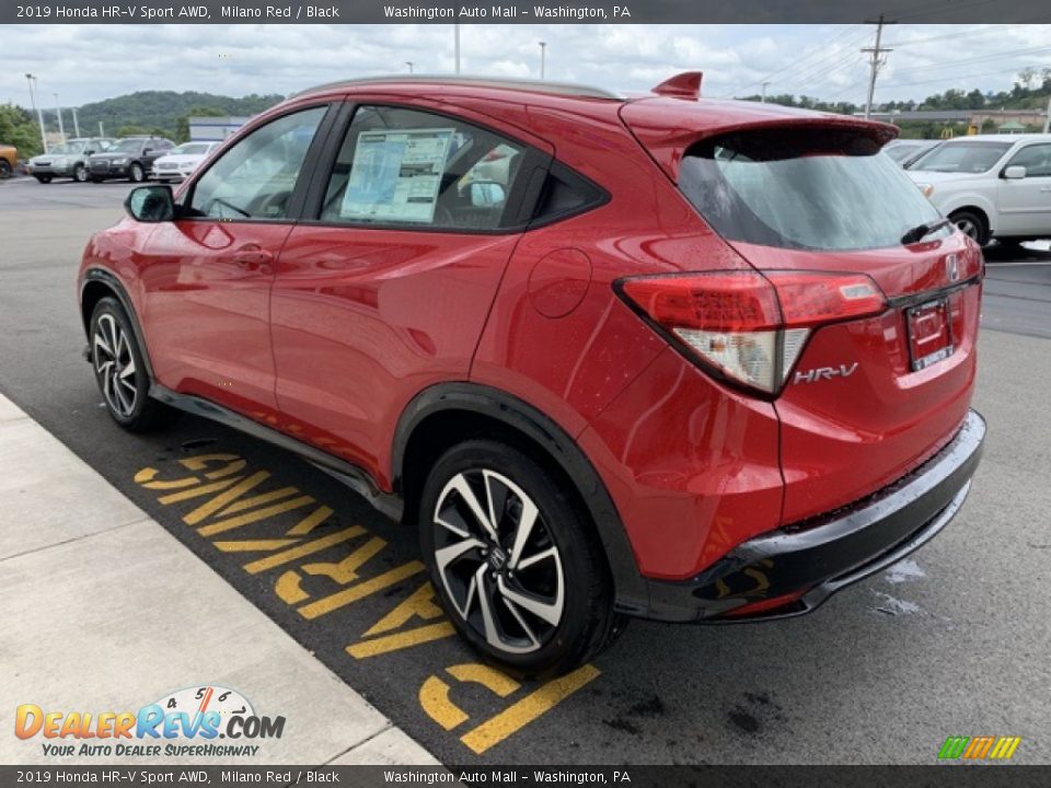 2019 Honda HR-V Sport AWD Milano Red / Black Photo #5