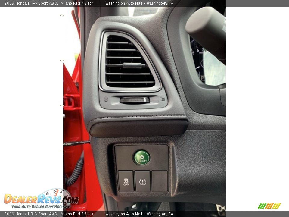 2019 Honda HR-V Sport AWD Milano Red / Black Photo #12