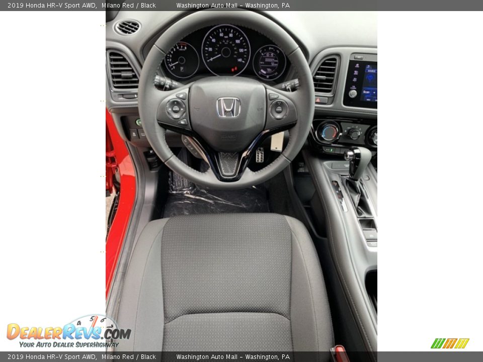 2019 Honda HR-V Sport AWD Milano Red / Black Photo #13