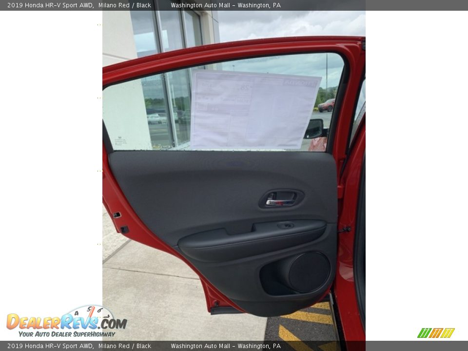 2019 Honda HR-V Sport AWD Milano Red / Black Photo #16