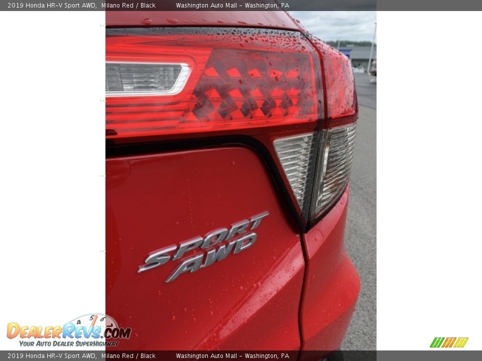 2019 Honda HR-V Sport AWD Milano Red / Black Photo #22