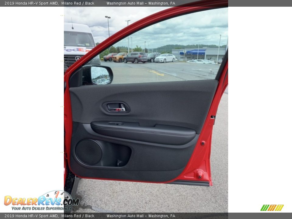 2019 Honda HR-V Sport AWD Milano Red / Black Photo #26