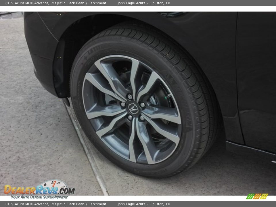 2019 Acura MDX Advance Majestic Black Pearl / Parchment Photo #14