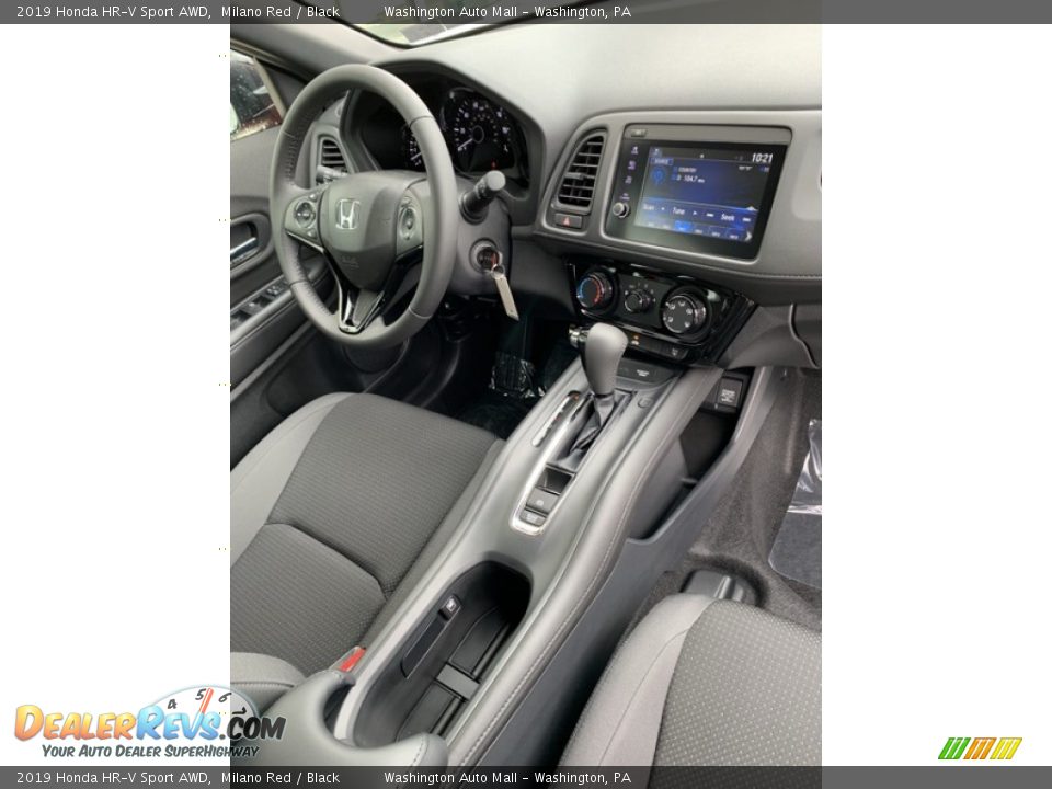 2019 Honda HR-V Sport AWD Milano Red / Black Photo #28