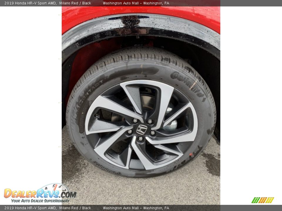 2019 Honda HR-V Sport AWD Milano Red / Black Photo #29
