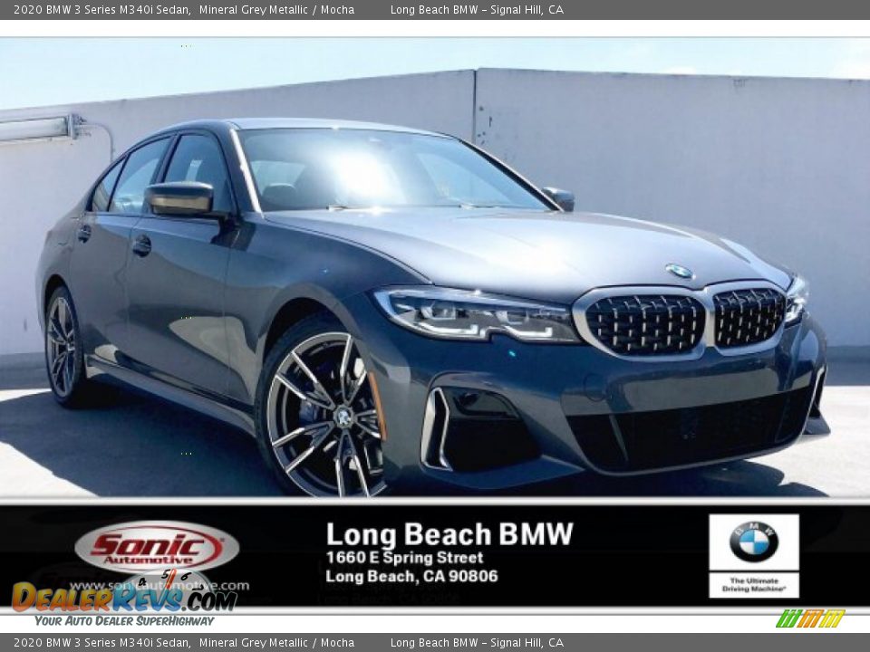 2020 BMW 3 Series M340i Sedan Mineral Grey Metallic / Mocha Photo #1
