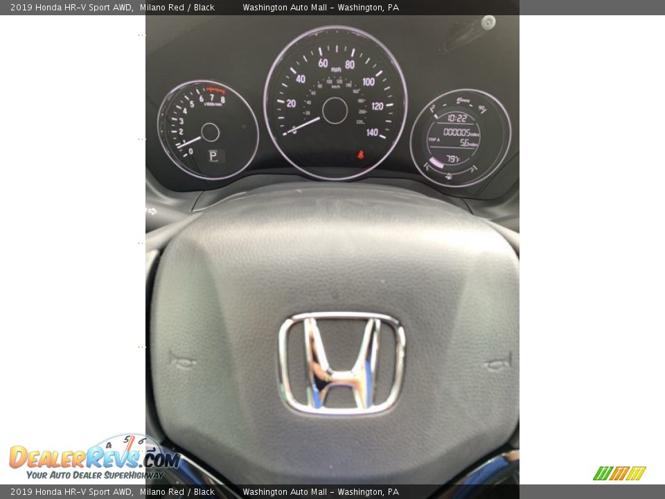 2019 Honda HR-V Sport AWD Milano Red / Black Photo #30