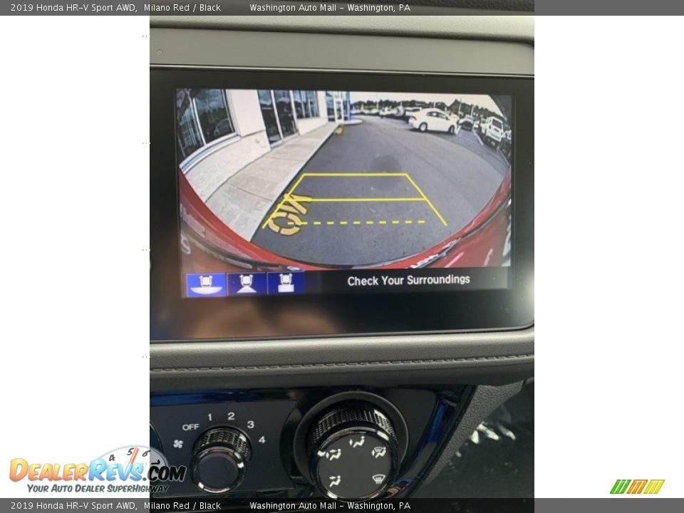 2019 Honda HR-V Sport AWD Milano Red / Black Photo #32