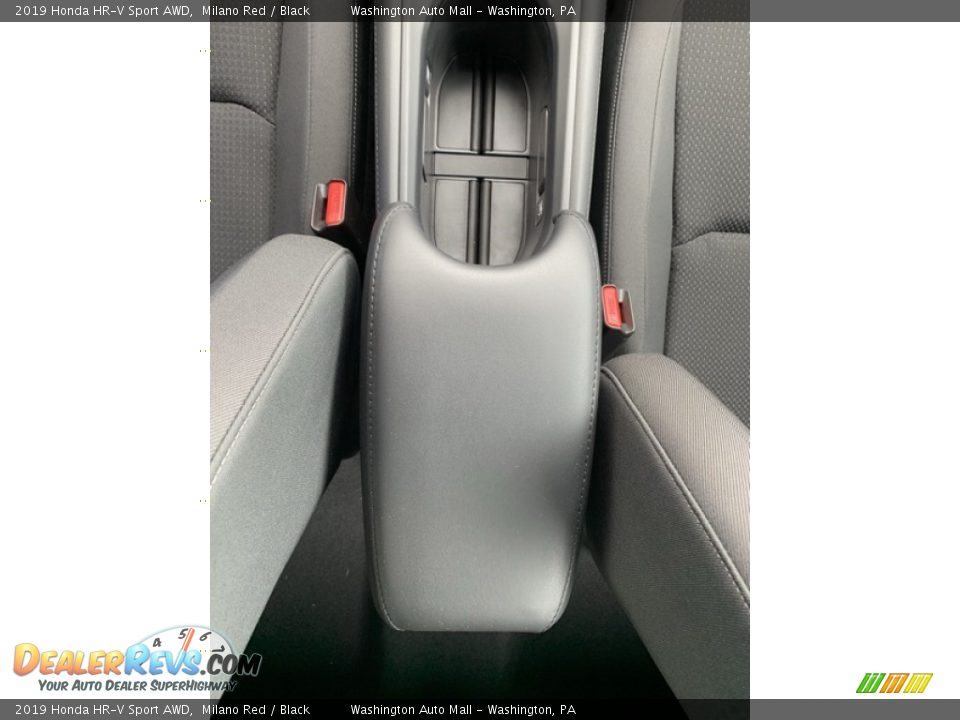 2019 Honda HR-V Sport AWD Milano Red / Black Photo #34
