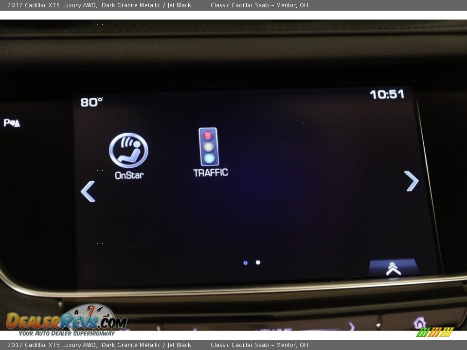 2017 Cadillac XT5 Luxury AWD Dark Granite Metallic / Jet Black Photo #14