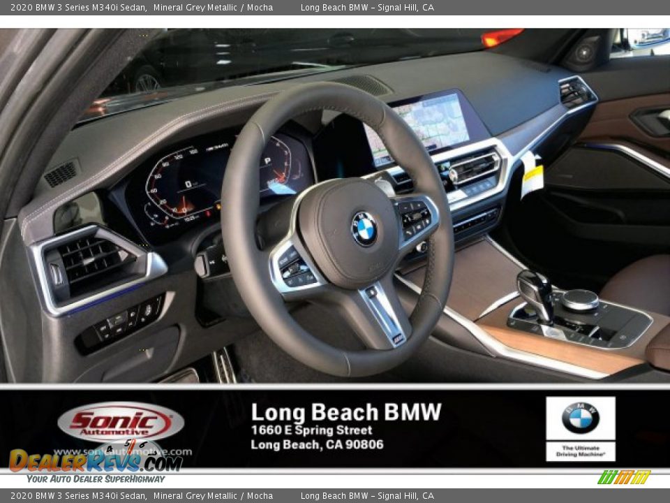 2020 BMW 3 Series M340i Sedan Mineral Grey Metallic / Mocha Photo #4