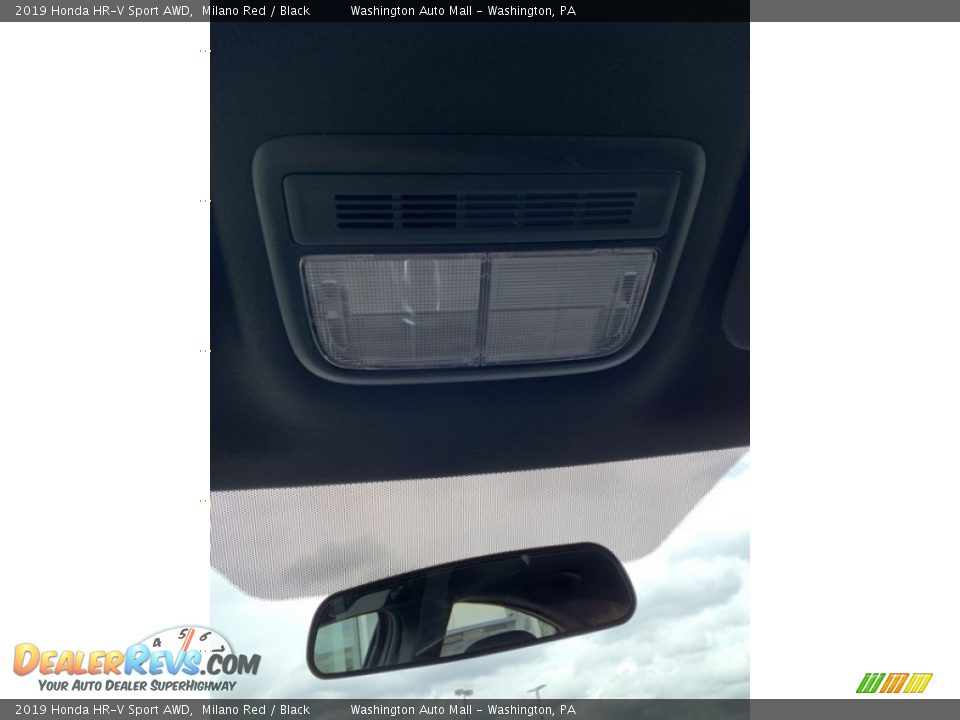 2019 Honda HR-V Sport AWD Milano Red / Black Photo #36