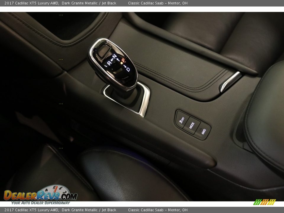 2017 Cadillac XT5 Luxury AWD Dark Granite Metallic / Jet Black Photo #15
