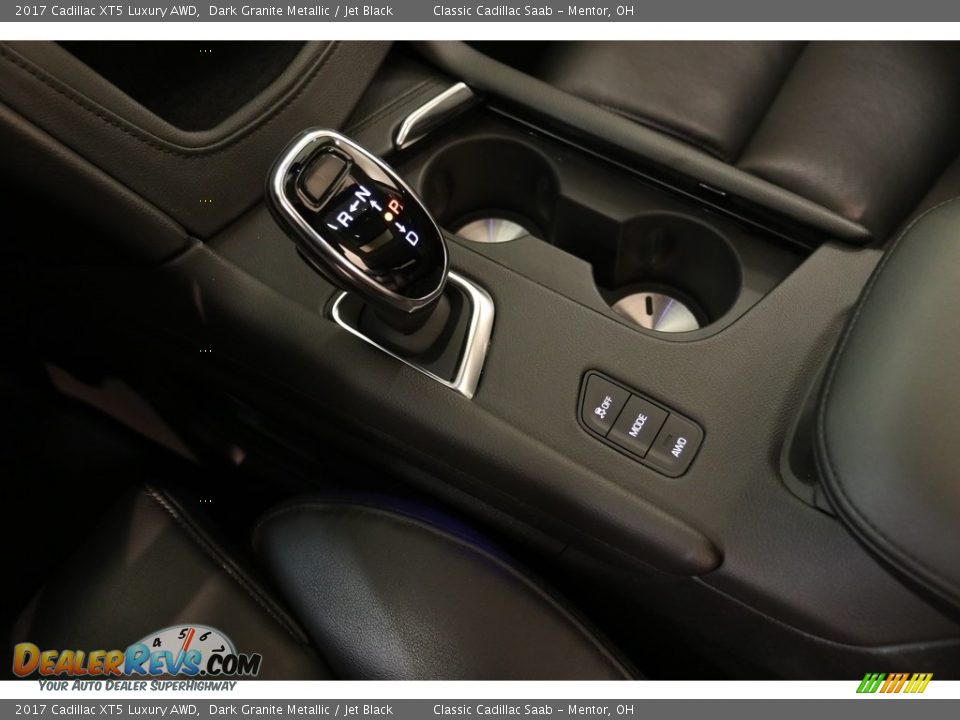 2017 Cadillac XT5 Luxury AWD Dark Granite Metallic / Jet Black Photo #16