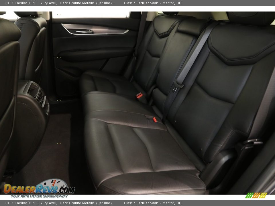 2017 Cadillac XT5 Luxury AWD Dark Granite Metallic / Jet Black Photo #19