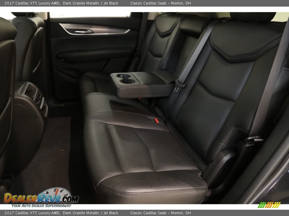 2017 Cadillac XT5 Luxury AWD Dark Granite Metallic / Jet Black Photo #20
