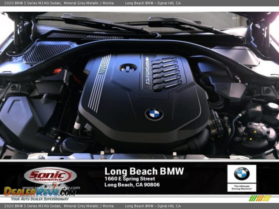 2020 BMW 3 Series M340i Sedan Mineral Grey Metallic / Mocha Photo #8