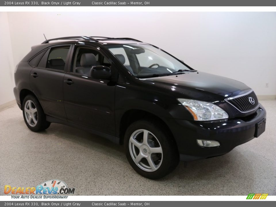 2004 Lexus RX 330 Black Onyx / Light Gray Photo #1