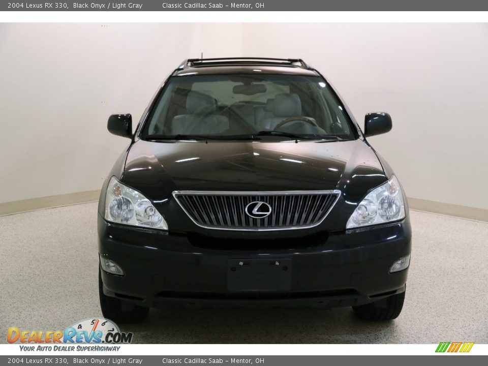 2004 Lexus RX 330 Black Onyx / Light Gray Photo #2
