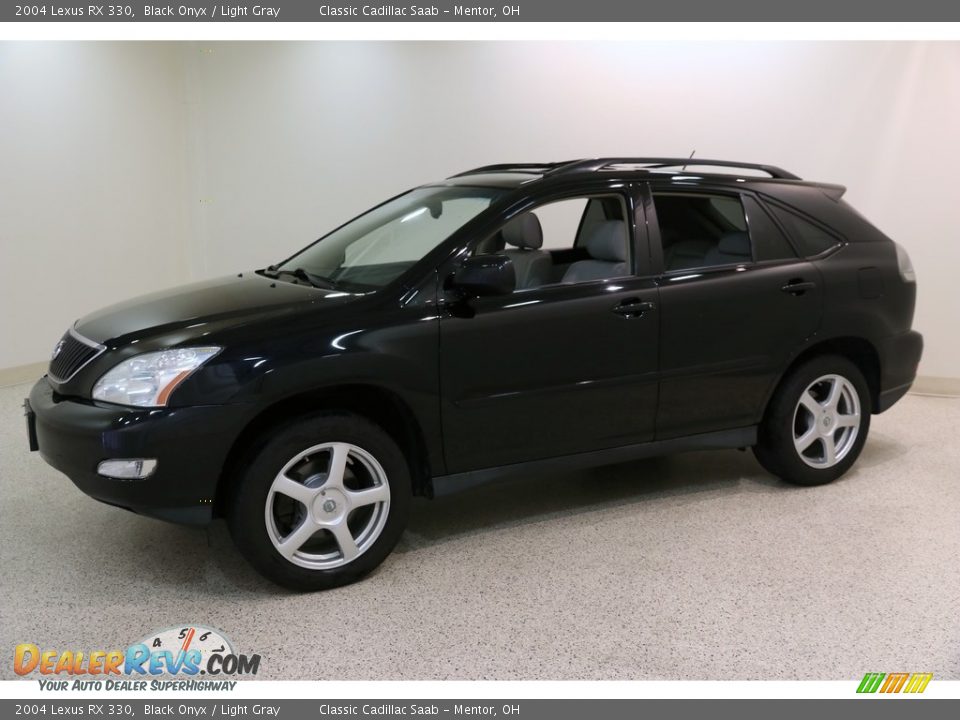 2004 Lexus RX 330 Black Onyx / Light Gray Photo #3