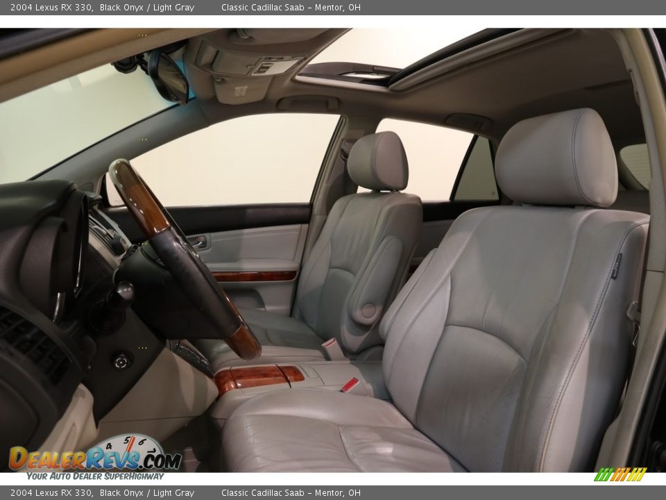 2004 Lexus RX 330 Black Onyx / Light Gray Photo #5