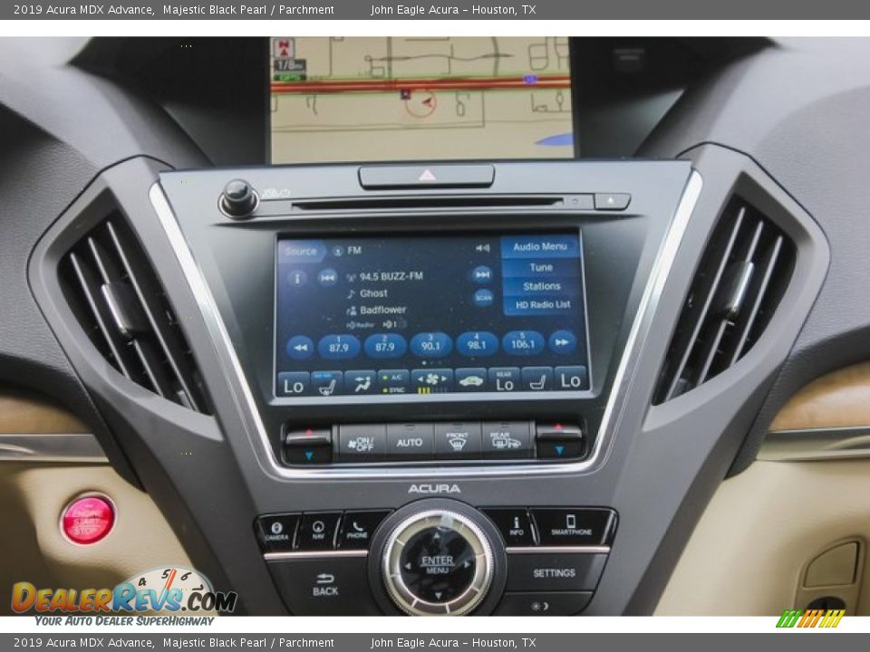 2019 Acura MDX Advance Majestic Black Pearl / Parchment Photo #33