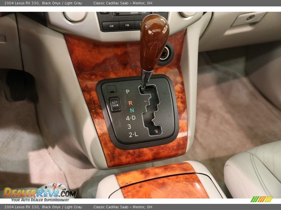 2004 Lexus RX 330 Black Onyx / Light Gray Photo #10