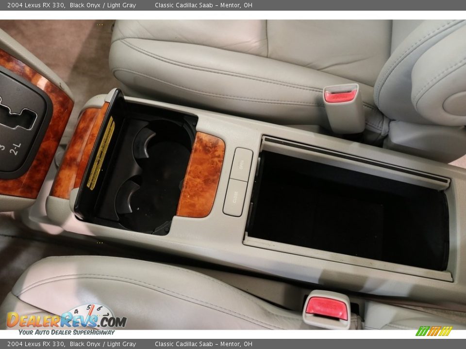 2004 Lexus RX 330 Black Onyx / Light Gray Photo #12